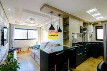 apartment em Rua Lupe Cotrin Garaude, Jardim Jamaica - Santo André - SP