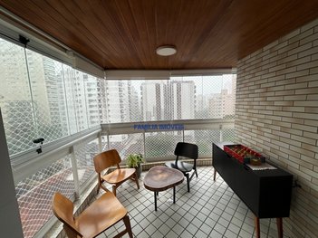 apartment em Rua Doutor Alfredo Porchat, Boqueirão - Santos - SP