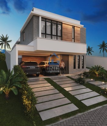 house em Avenida Atlântica, Cidade Alpha - Eusébio - CE