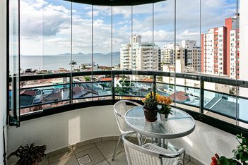 apartment em Rua Abelardo Luz, Balneário - Florianópolis - SC