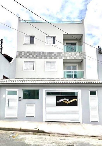 apartment em Rua Antuérpia, Utinga - Santo André - SP