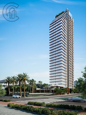 apartment em Avenida Beira Mar, Meia Praia - Itapema - SC