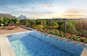apartment em Rua Jacarandás da Península, Barra da Tijuca - Rio de Janeiro - RJ