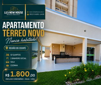 apartment em Avenida das Palmeiras, Jardim das Palmeiras - Cuiabá - MT