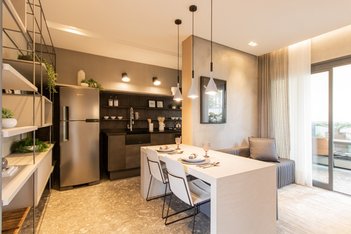 apartment em Rodovia Presidente Dutra, Jardim das Indústrias - São José dos Campos - SP