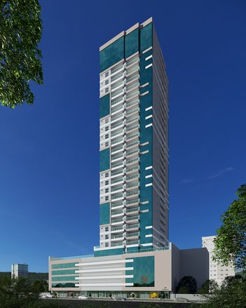 apartment em Rua 256, Meia Praia - Itapema - SC