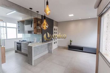 apartment em Rua Bernardo Guimarães, Lourdes - Belo Horizonte - MG