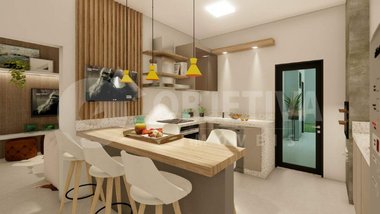 house em Rua Gregório de Matos, Novo Mundo - Uberlândia - MG