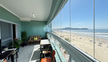 apartment em Avenida Presidente Kennedy, Guilhermina - Praia Grande - SP