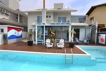 house em Rua dos Cações, Jurerê Internacional - Florianópolis - SC