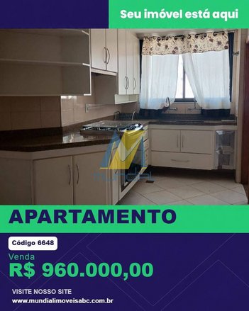 apartment em Avenida Getúlio Vargas, Baeta Neves - São Bernardo do Campo - SP