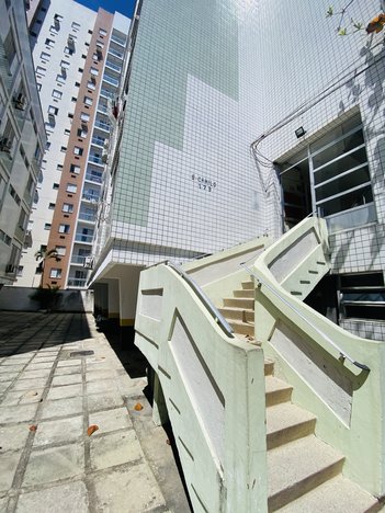 apartment em Rua Carlos Vanderlinde, Ocian - Praia Grande - SP