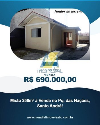 house em Rua Oratório, Parque das Nações - Santo André - SP