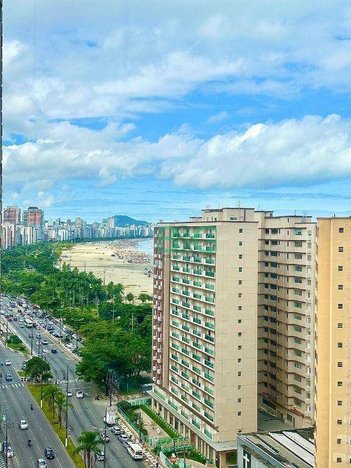 apartment em Avenida Presidente Wilson, José Menino - Santos - SP