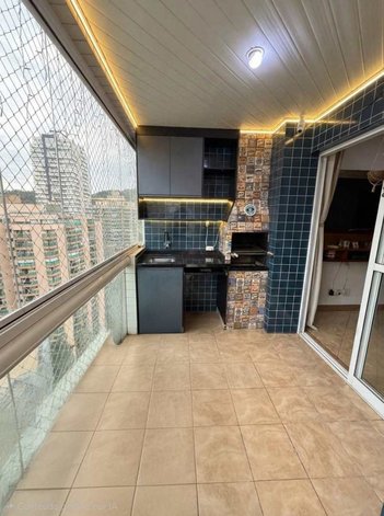 apartment em Rua Major Rubens Vaz, Canto do Forte - Praia Grande - SP