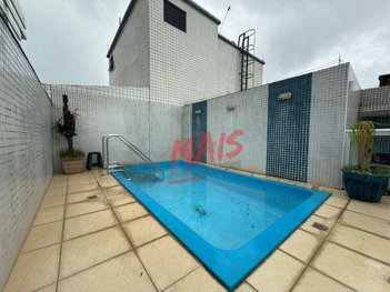 apartment em Avenida Doutor Epitácio Pessoa, Boqueirão - Santos - SP