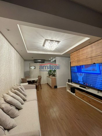 apartment em Avenida Edouard Six, Jardim Paraíso - Jacareí - SP