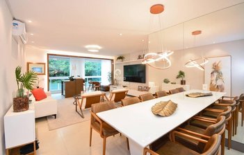 apartment em Avenida dos Dourados, Jurerê Internacional - Florianópolis - SC