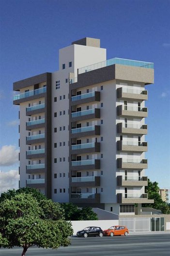 apartment em Rua Leblon, Guilhermina - Praia Grande - SP