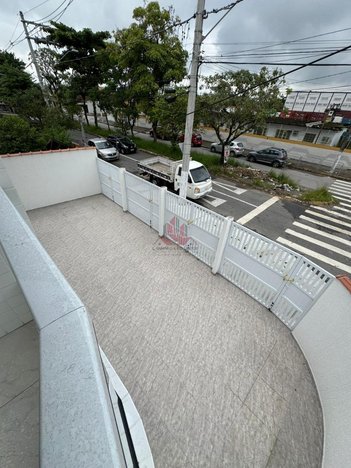 house em Rua Paulo Horneaux de Moura, Esplanada dos Barreiros - São Vicente - SP