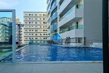 apartment em Rua Reinaldo Marsilli, Ocian - Praia Grande - SP
