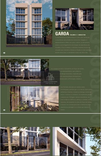apartment em Rua Santos Dumont, São Benedito - Poços de Caldas - MG