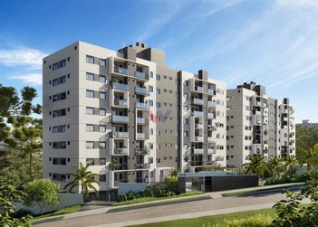 apartment em Rua Professora Nahir Veiga, Cidade Industrial - Curitiba - PR
