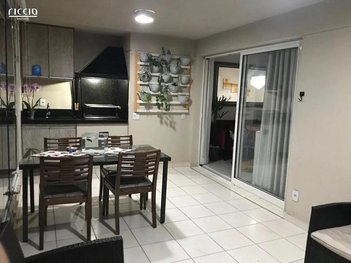 apartment em Rua Benedito Osvaldo Lecques, Parque Residencial Aquarius - São José dos Campos - SP
