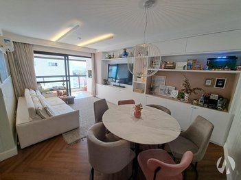 apartment em Rua Sérgio Gil, Balneário - Florianópolis - SC