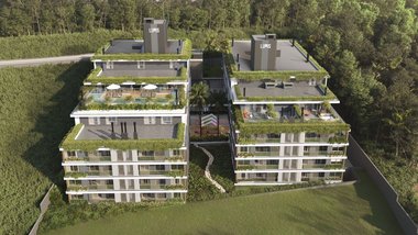 apartment em Estrada Haroldo Soares Glavan, Cacupé - Florianópolis - SC