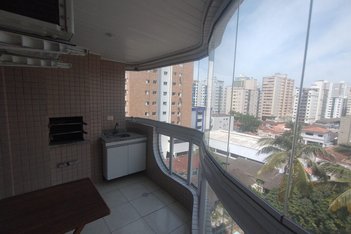 apartment em Rua Ophélia Caccetari Reis, Aviação - Praia Grande - SP