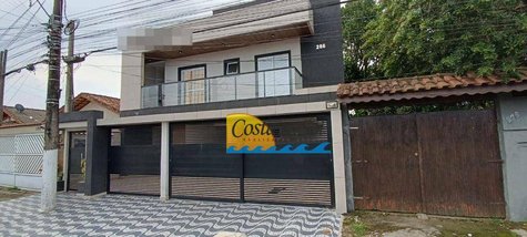 house em Avenida Milton de Oliveira, Melvi - Praia Grande - SP