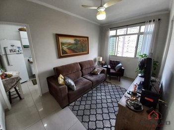 apartment em Rua Doutor Américo Brasiliense, Centro - São Vicente - SP