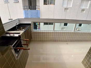 apartment em Rua Rui Barbosa, Canto do Forte - Praia Grande - SP
