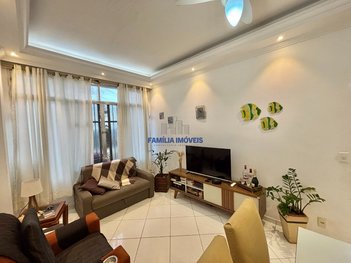 apartment em Avenida Bartholomeu de Gusmão, Boqueirão - Santos - SP