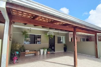 house em Rua Aníbal Silva, Parque da Fonte - São José dos Pinhais - PR