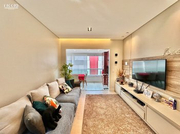 apartment em Rua Doutor Tertuliano Delphim Júnior, Parque Residencial Aquarius - São José dos Campos - SP
