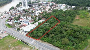 land_lot em Rua Antônio Treis, Vorstadt - Blumenau - SC