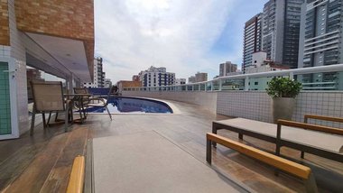 apartment em Rua Copacabana, Guilhermina - Praia Grande - SP
