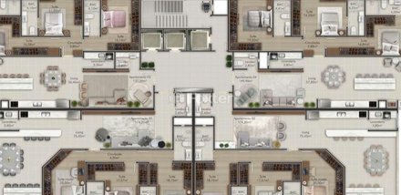 apartment em Avenida Almirante Fonseca Neves, Centro - Porto Belo - SC
