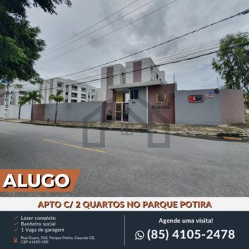 apartment em Rua Guará, Parque Potira (Jurema) - Caucaia - CE