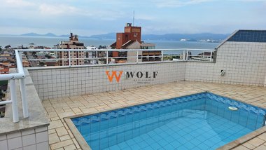 apartment em Rua Coronel Pedro Demoro, Balneário - Florianópolis - SC