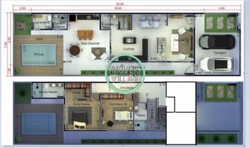 house em Rua Maria Rosa Machado Borges, Setville Altos de São José - São José dos Campos - SP