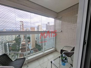 apartment em Rua Tolentino Filgueiras, Gonzaga - Santos - SP