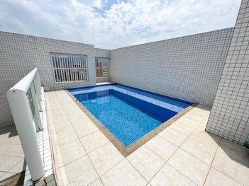 apartment em Rua Guimarães Rosa, Ocian - Praia Grande - SP