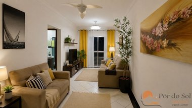 apartment em Rua Itararé, Guilhermina - Praia Grande - SP