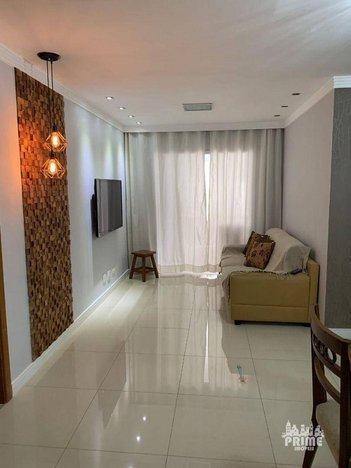 apartment em Rua Caribas, Aviação - Praia Grande - SP