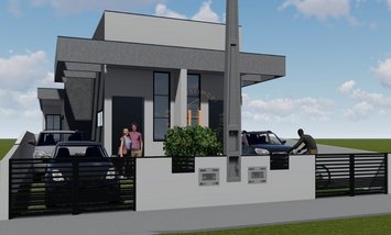 house em Rua Joel Viana Koester, Forquilhas - São José - SC