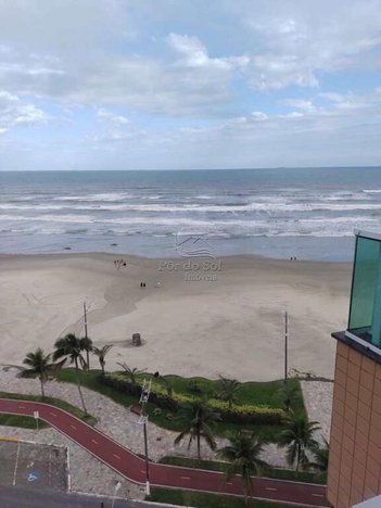 apartment em Avenida Anita Barrella, Maracanã - Praia Grande - SP