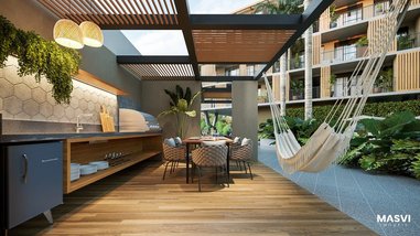 apartment em Rua Sagrado Coração de Jesus, Morro das Pedras - Florianópolis - SC